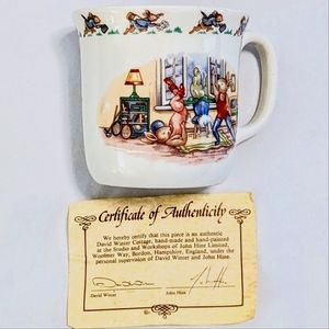 Vintage Royal Doulton (U.K.) ©1936 Bunnykins Bunny Rabbit Exercise